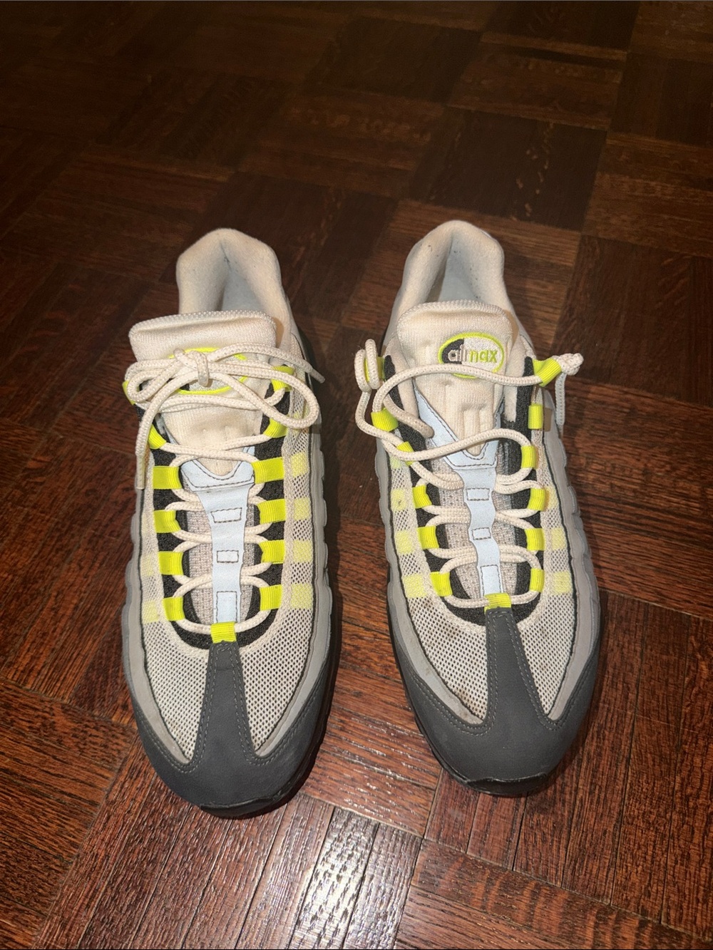 Mens Airmax 95: Neon Green. Sz. US 10